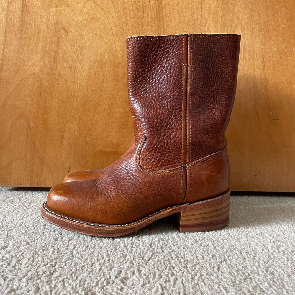 Vintage Frye-style short Campus Boot! Amazing condition